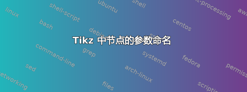 Tikz 中节点的参数命名