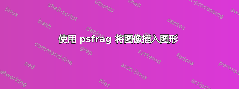 使用 psfrag 将图像插入图形