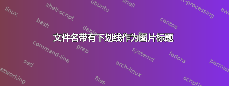 文件名带有下划线作为图片标题