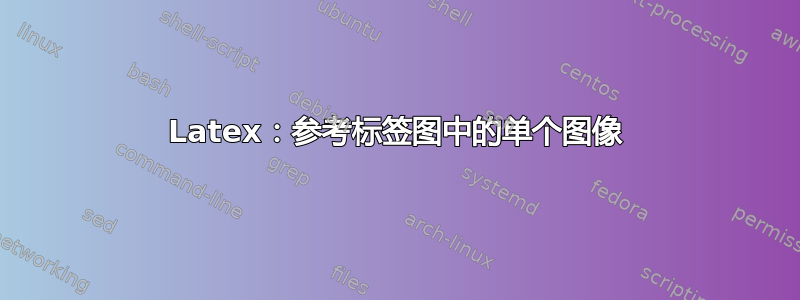 Latex：参考标签图中的单个图像