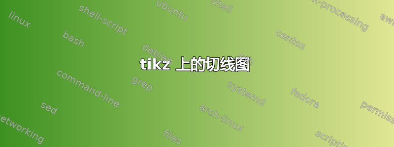 tikz 上的切线图