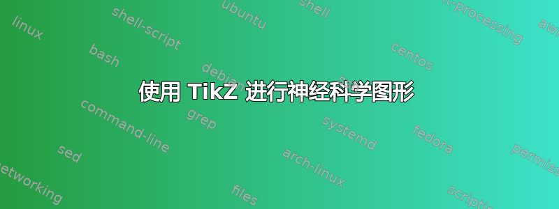 使用 TikZ 进行神经科学图形