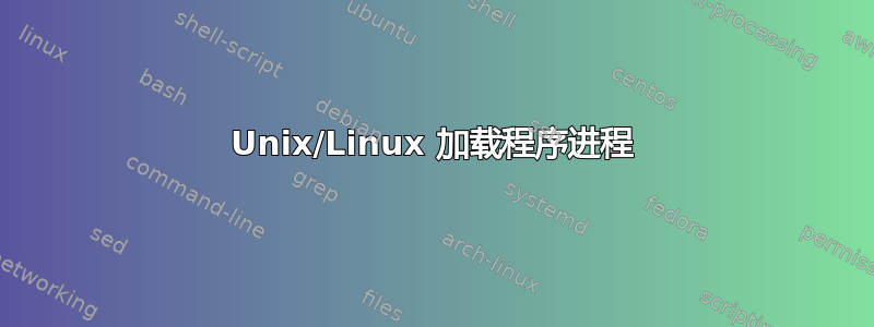 Unix/Linux 加载程序进程