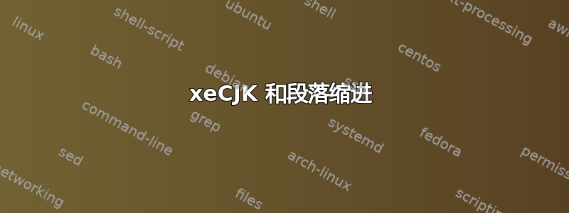 xeCJK 和段落缩进