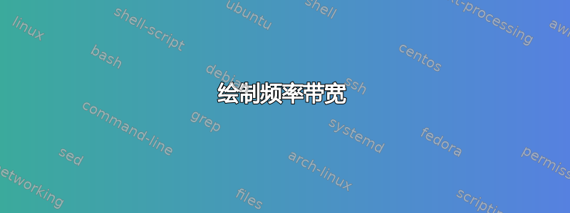 绘制频率带宽