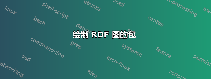 绘制 RDF 图的包