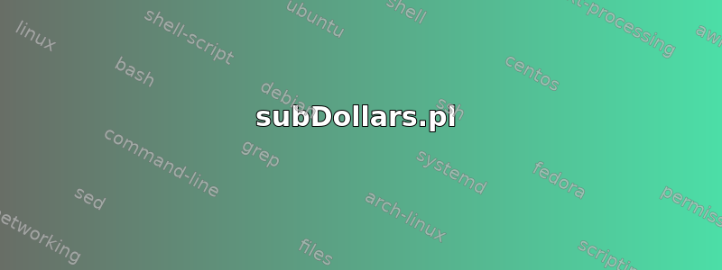 subDollars.pl