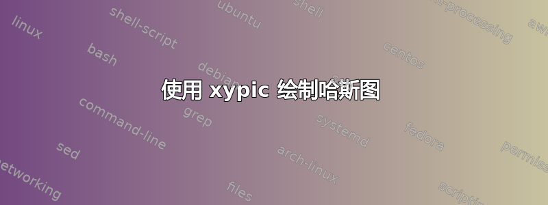 使用 xypic 绘制哈斯图