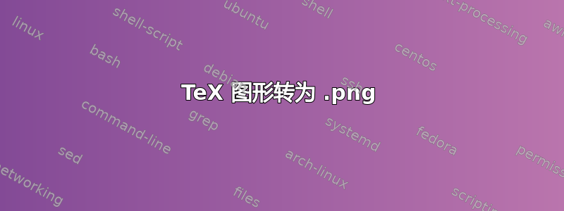 TeX 图形转为 .png