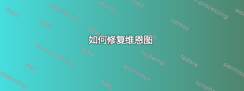 如何修复维恩图