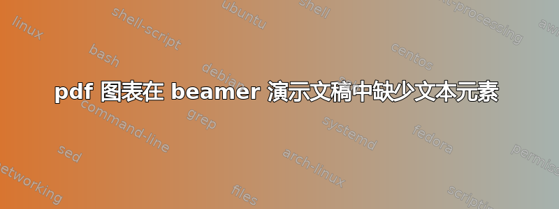 pdf 图表在 beamer 演示文稿中缺少文本元素