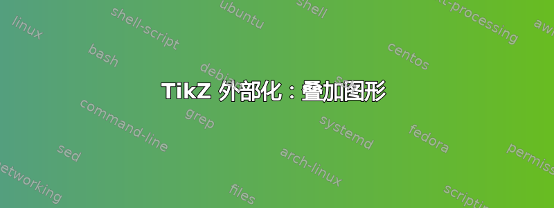 TikZ 外部化：叠加图形