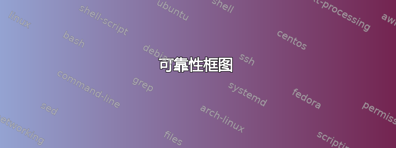 可靠性框图