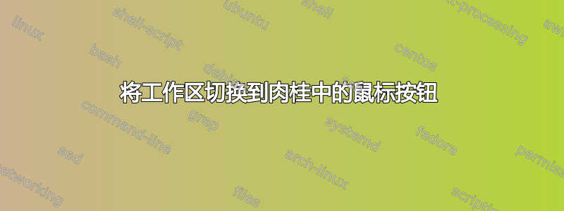 将工作区切换到肉桂中的鼠标按钮