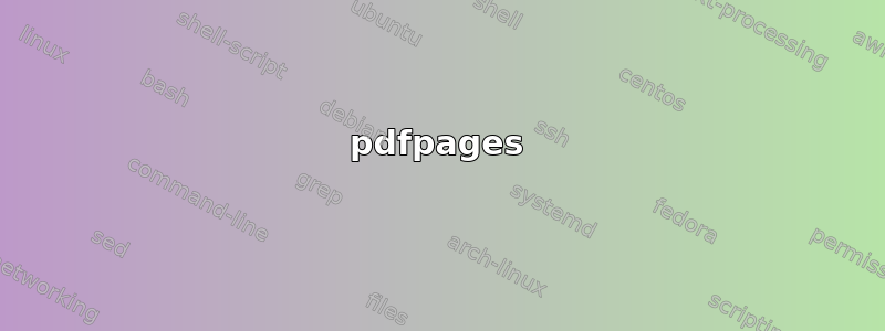 pdfpages