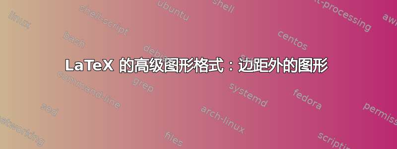 LaTeX 的高级图形格式：边距外的图形