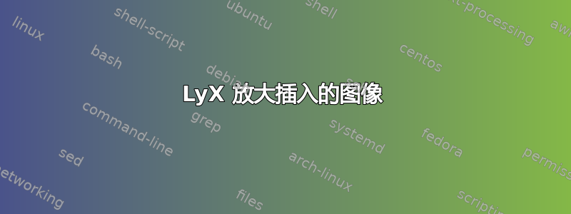 LyX 放大插入的图像