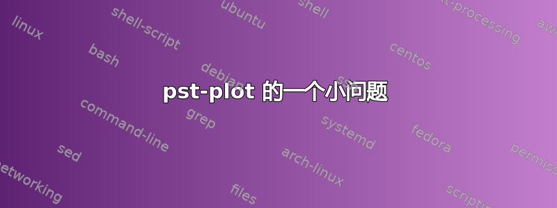 pst-plot 的一个小问题