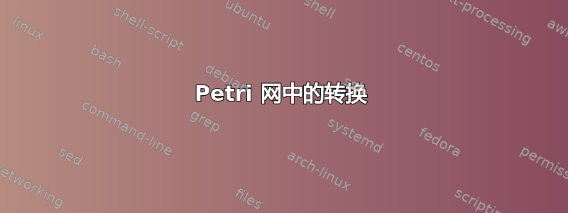 Petri 网中的转换