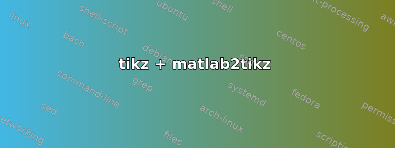 tikz + matlab2tikz