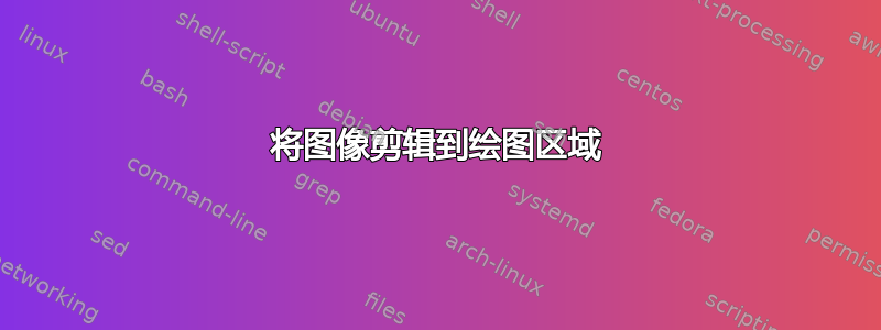 将图像剪辑到绘图区域