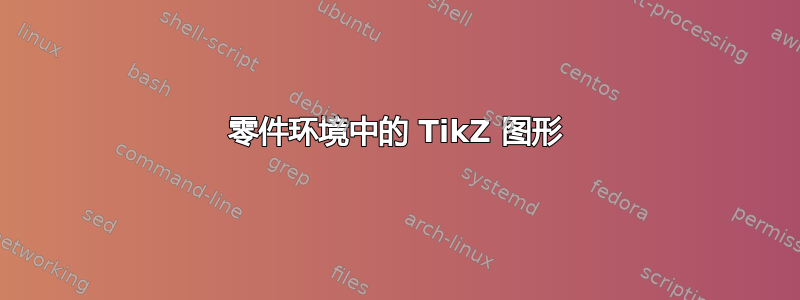 零件环境中的 TikZ 图形