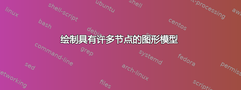 绘制具有许多节点的图形模型