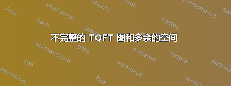 不完整的 TQFT 图和多余的空间