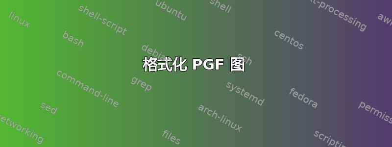 格式化 PGF 图