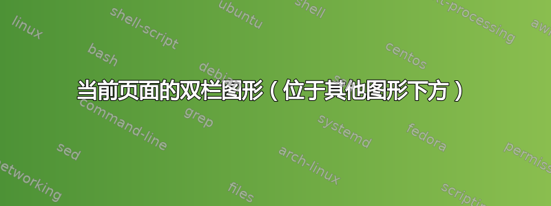 当前页面的双栏图形（位于其他图形下方）