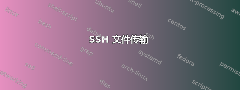 SSH 文件传输