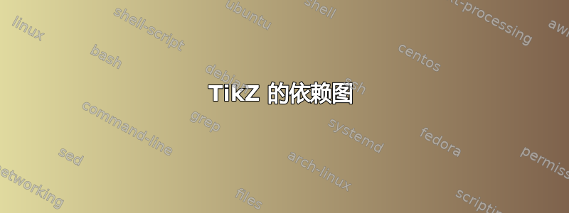 TikZ 的依赖图