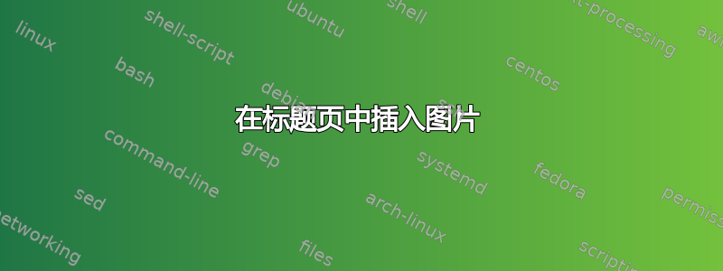 在标题页中插入图片