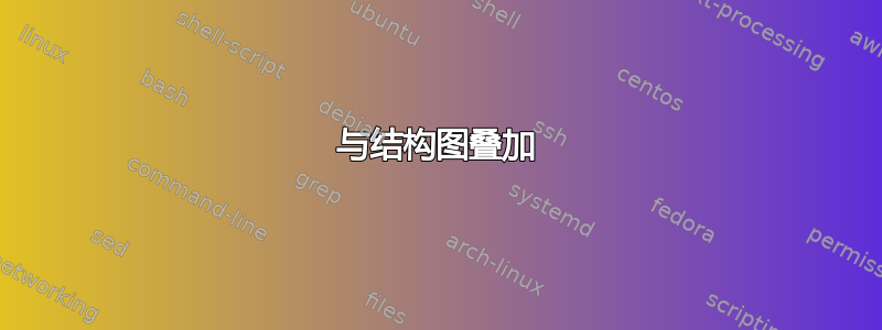 与结构图叠加