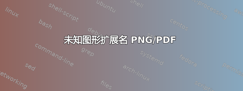 未知图形扩展名 PNG/PDF