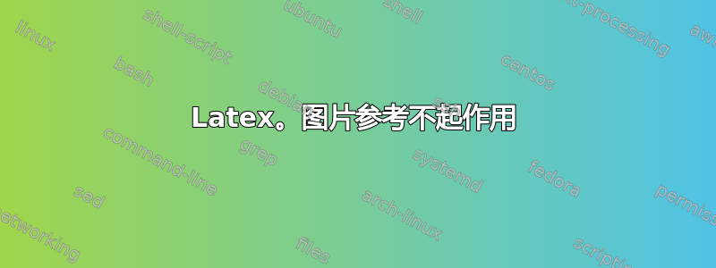 Latex。图片参考不起作用