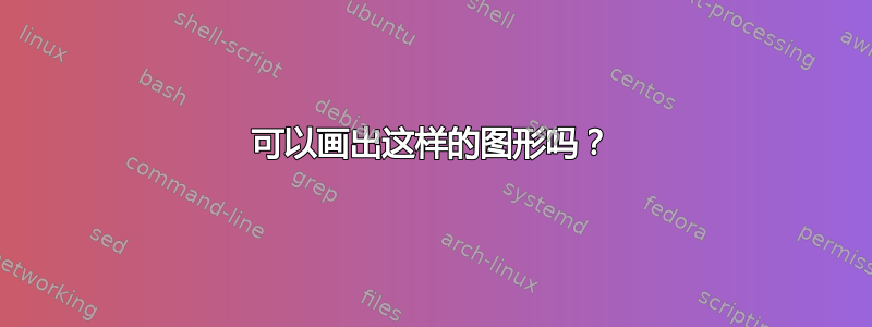 可以画出这样的图形吗？