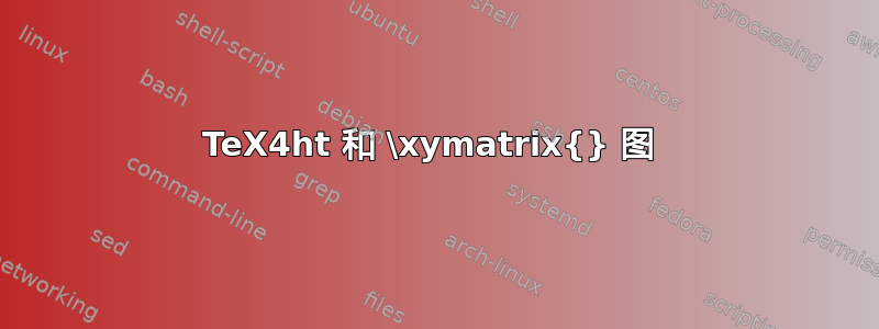 TeX4ht 和 \xymatrix{} 图 