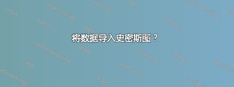 将数据导入史密斯图？