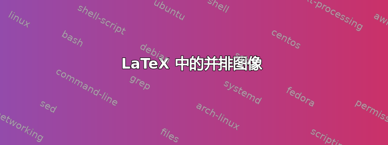 LaTeX 中的并排图像