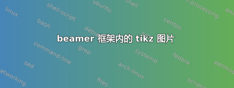 beamer 框架内的 tikz 图片