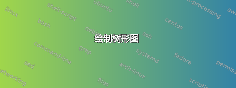 绘制树形图