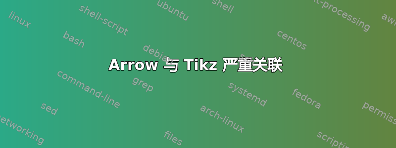 Arrow 与 Tikz 严重关联