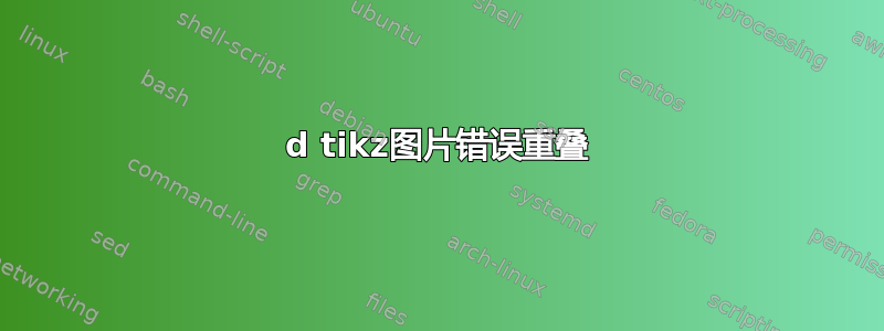 3d tikz图片错误重叠