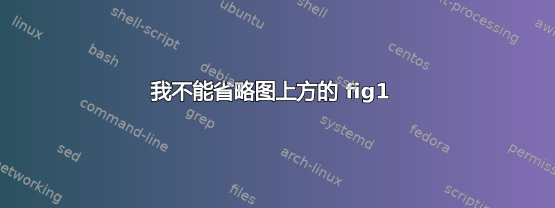 我不能省略图上方的 fig1 