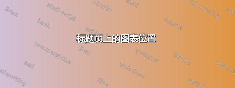 标题页上的图表位置