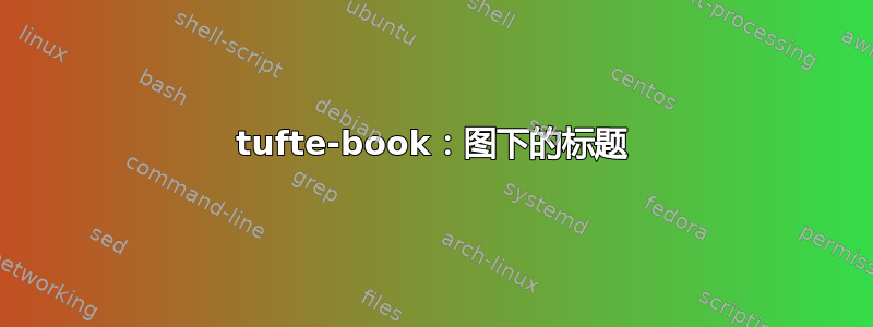 tufte-book：图下的标题