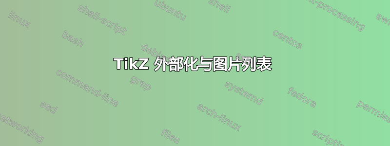 TikZ 外部化与图片列表