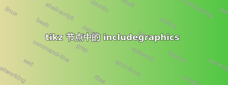 tikz 节点中的 includegraphics