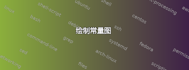 绘制常量图